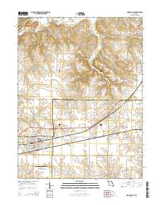 Monroe City 2014 topographic map thumbnail