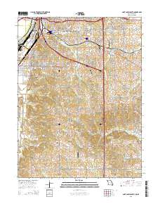 Saint Joseph South 2015 topographic map thumbnail