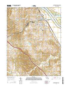 Sainte Genevieve 2015 topographic map thumbnail