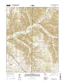 Oak Grove Heights 2015 topographic map thumbnail