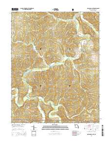Onondaga Cave 2015 topographic map thumbnail
