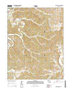 Westphalia East 2015 topographic map thumbnail