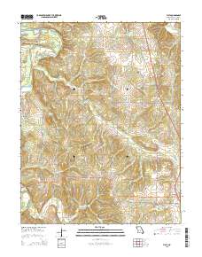 Vista 2015 topographic map thumbnail