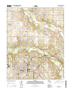 Webb City 2015 topographic map thumbnail