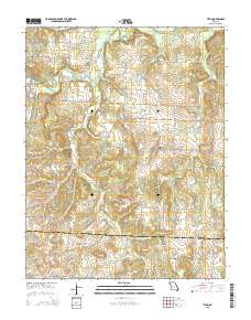 Tiffin 2015 topographic map thumbnail