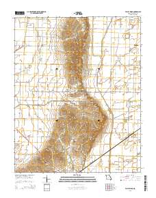 Valley Ridge 2015 topographic map thumbnail