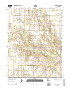 Vandalia Lake 2014 topographic map thumbnail