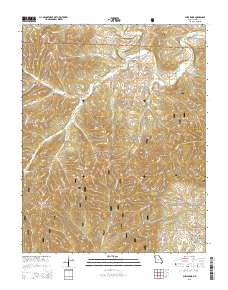 Shell Knob 2015 topographic map thumbnail