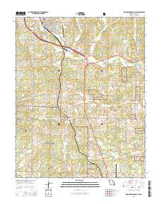 Willow Springs South 2015 topographic map thumbnail