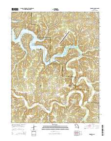 Toronto 2015 topographic map thumbnail