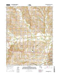 Warrensburg West 2014 topographic map thumbnail