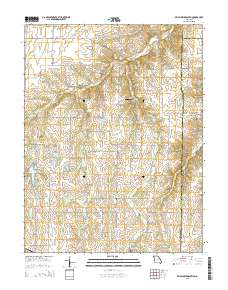 Bellflower South 2015 topographic map thumbnail