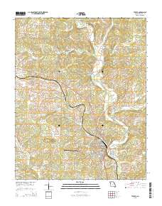 Thayer 2015 topographic map thumbnail