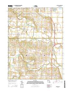Maywood 2015 topographic map thumbnail