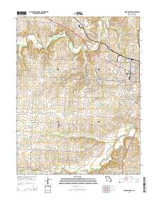 Sedalia West 2014 topographic map thumbnail