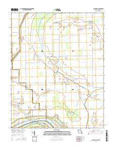Bayouville 2015 topographic map thumbnail