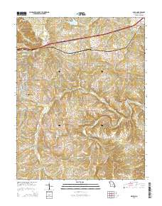 Dillon 2015 topographic map thumbnail
