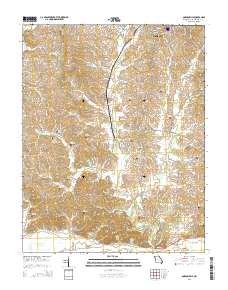 Gordonville 2015 topographic map thumbnail