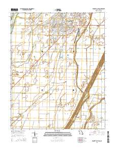 Kennett South 2015 topographic map thumbnail