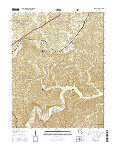Leasburg 2015 topographic map thumbnail