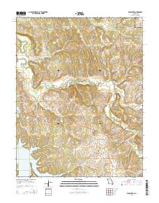 Bearcreek 2015 topographic map thumbnail