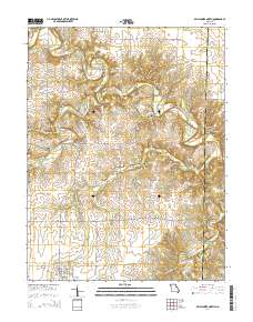 Bellflower North 2014 topographic map thumbnail