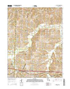 Bates City 2014 topographic map thumbnail
