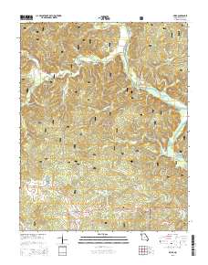 Briar 2015 topographic map thumbnail