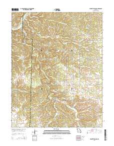 Bennett Springs 2015 topographic map thumbnail