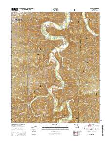 Big Piney 2015 topographic map thumbnail