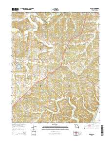 Brazito 2015 topographic map thumbnail