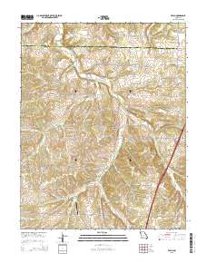 Beach 2015 topographic map thumbnail