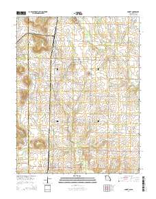 Amoret 2014 topographic map thumbnail