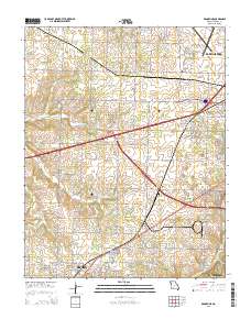 Brookline 2015 topographic map thumbnail