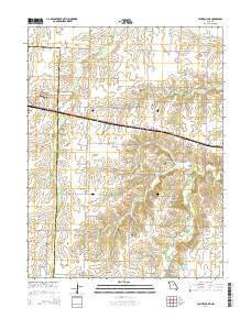 Centralia NE 2014 topographic map thumbnail