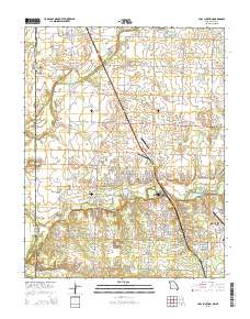 Carl Junction 2015 topographic map thumbnail