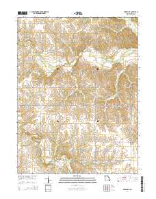 Burksville 2014 topographic map thumbnail