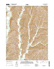 Bucklin NW 2014 topographic map thumbnail