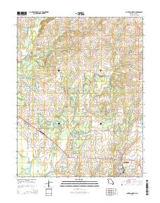 Clinton North 2015 topographic map thumbnail