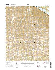 Crosstown 2015 topographic map thumbnail