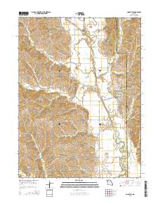 Cainsville 2015 topographic map thumbnail