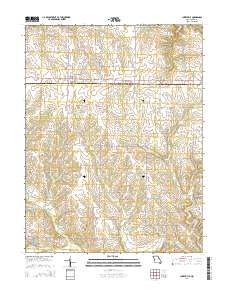 Curryville 2014 topographic map thumbnail