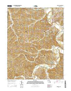 Cedar Hill 2015 topographic map thumbnail