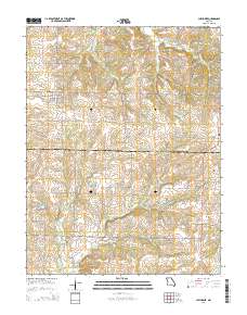 Chilhowee 2014 topographic map thumbnail