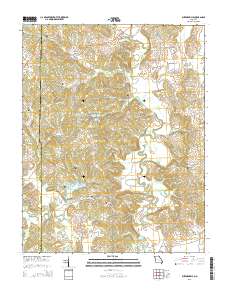 Burfordville 2015 topographic map thumbnail