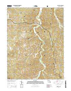 Davisville 2015 topographic map thumbnail