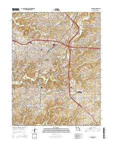 Columbia 2015 topographic map thumbnail