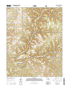 Cureall NW 2015 topographic map thumbnail