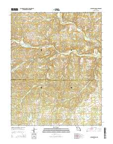 Clear Springs 2015 topographic map thumbnail