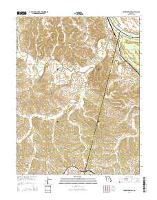 Centertown NW 2015 topographic map thumbnail